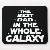 Beste vader in het hele melkgedeelte - Vaderdag Muismat (Voorkant)