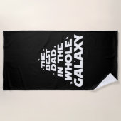 Beste vader in het hele melkgedeelte - Vaderdag Strandlaken (Voorkant)