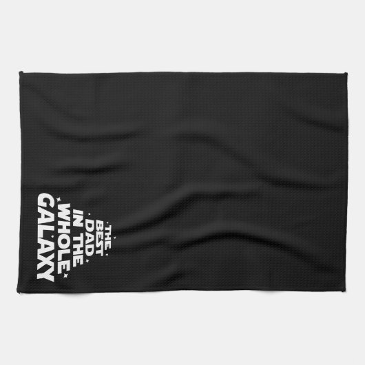 Beste vader in het hele melkgedeelte - Vaderdag Theedoek (Horizontaal)