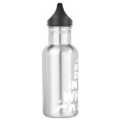 Beste vader in het hele melkgedeelte - Vaderdag Waterfles (Links)