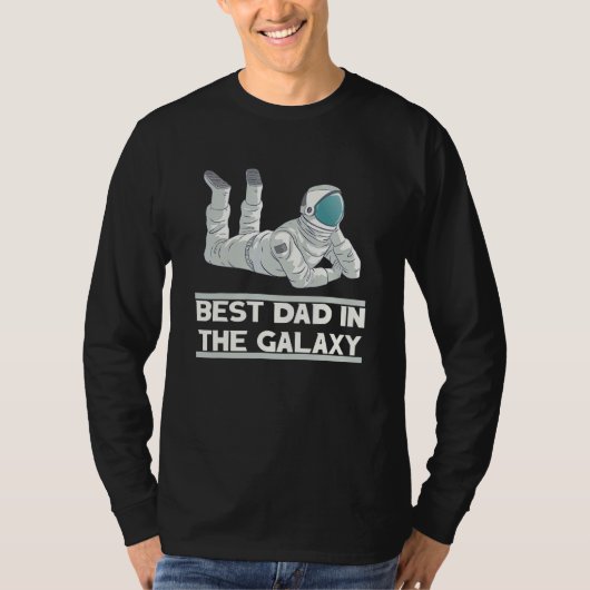 Beste Vader In Het Melkwegstelsel T-shirt (Voorkant)