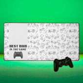 Beste vader in het spel geschetste witte bureau ma bureaumat