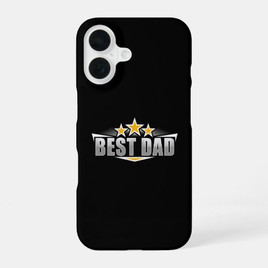Beste Vader iPhone 16 Hoesje (Achterkant)