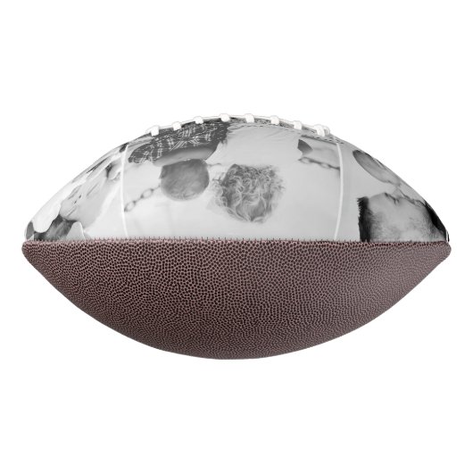 Beste vader leder print 3 Foto Collage American Football (Gedraaid 90)