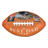 Beste vader leder print vaderdag 3 Foto's American Football (Voorkant)