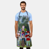 Beste vader LeeMarie's Creative Design Schort (Gedragen)