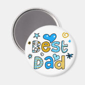 Beste vader magneet (Voorkant / Achterkant)