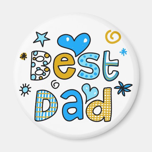 Beste vader magneet (Voorkant)