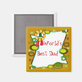 Beste Vader Magneet (Voorkant / Achterkant)