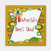 Beste vader Magnet (Voorkant)