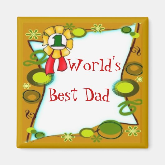 Beste vader Magnet (Voorkant)