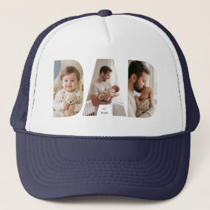 Beste Vader Marine Minimalistisch Foto DAD Trucker Pet