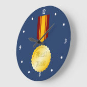 Beste Vader Medaille Broche Vaderdag Grote Klok (Hoek)