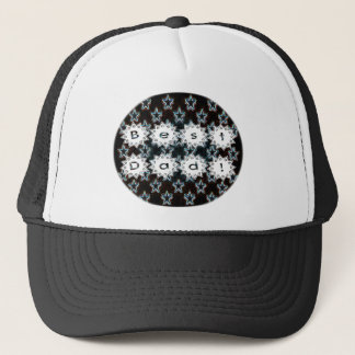 Beste vader met Neon Stars Trucker Pet