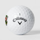 BESTE VADER MET PAR GOLFBALLEN (Logo)