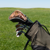 Beste Vader Met Par Hond Foto Golfheadcover (Insitu)