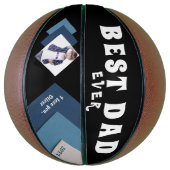 Beste vader Modern Geometrical Foto vader Dag Ba Basketbal