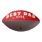 Beste vader Modern Geometrical Foto vaderdag American Football (Gedraaid 270)