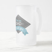 Beste vader Mok glazen bier (Voorkant rechts)