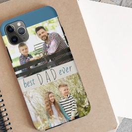 Beste vader ooit 2 Foto Stijlvol Mannen Case-Mate iPhone Case