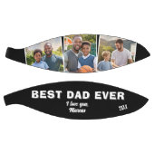 Beste vader ooit 3 foto collage vader basketbal (Panelen)