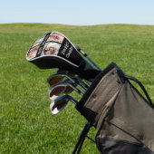 Beste vader ooit 4 Foto-collage Fun Daddys Golfheadcover (Insitu)