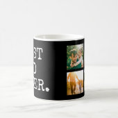 Beste vader ooit 4 Foto Collage Koffiemok (Center)