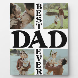 Beste vader ooit 4 foto Happy Vaderdag Fotoplaat