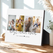 Beste vader ooit 4 Foto's Collage op maat Fotoplaat