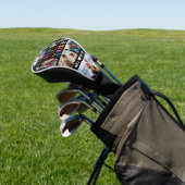 Beste vader ooit 7 Foto Collage Golfheadcover (Insitu)