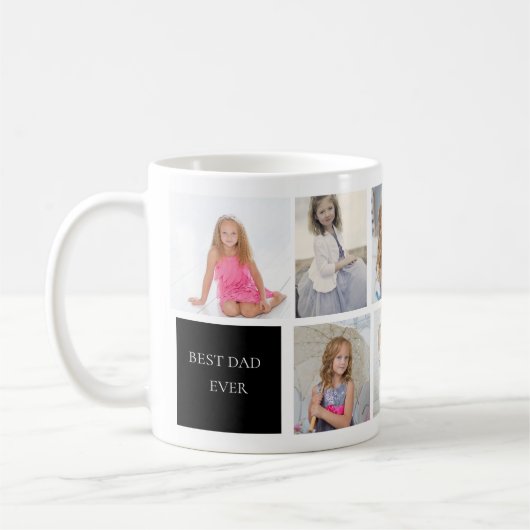 Beste vader ooit 8 foto koffiemok (Links)