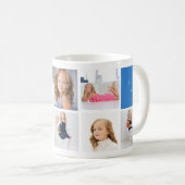 Beste vader ooit 8 foto koffiemok (Voorkant rechts)