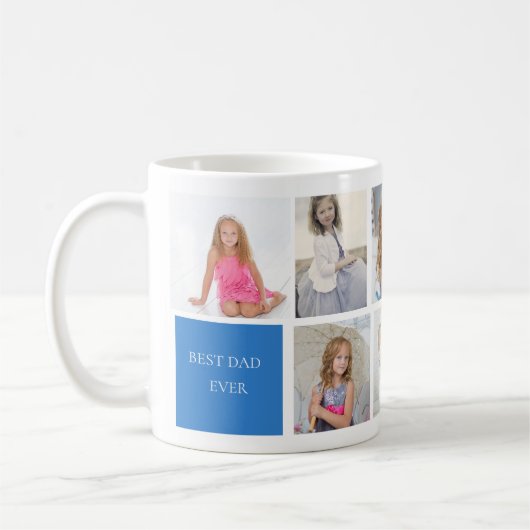 Beste vader ooit 8 foto koffiemok (Links)