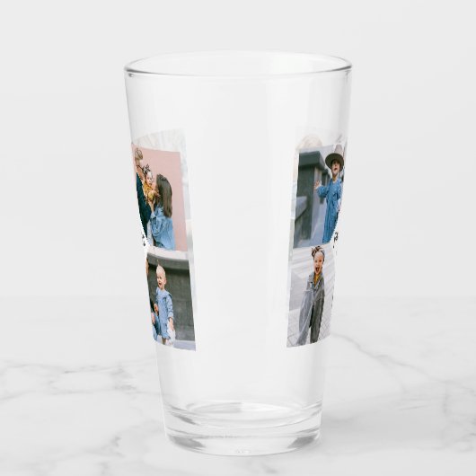 Beste vader ooit 8 Fotoglas Glas (Links)