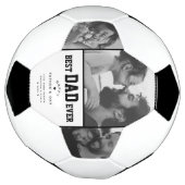 Beste vader ooit Aangepast 3 Fotovaders Dag Voetbal (Gedraaid)