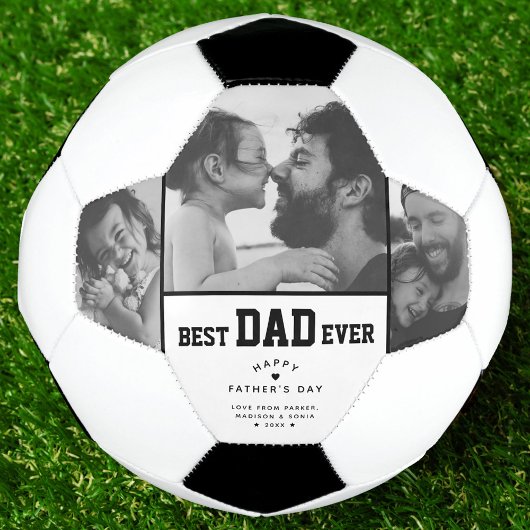Beste vader ooit Aangepast 3 Fotovaders Dag Voetbal