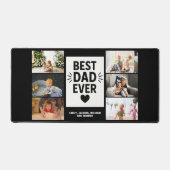 Beste vader ooit Aangepast 6 Foto Collage Bureaumat (Voorkant)