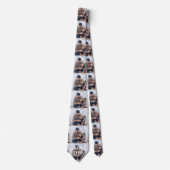 Beste vader ooit Aangepast Foto collage Creëer Je Stropdas (Voorkant)