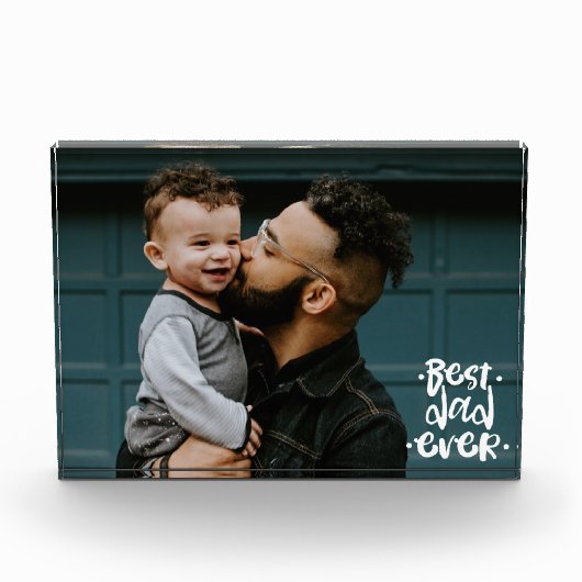 Beste vader ooit Aangepast Foto Vaderdag Cadeau  (Voorkant)