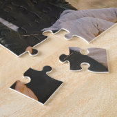 Beste vader ooit Aangepast Foto Vaderdag Cadeau Legpuzzel (Zijkant)