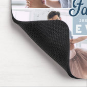 Beste vader ooit Aangepast Vier Fotoserie Collage Muismat (Hoek)