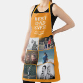 Beste Vader Ooit Aangepaste 6 Foto Collage Schort (Insitu)