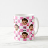 Beste vader ooit aangepaste baby fotomok koffiemok (Voorkant rechts)