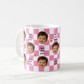 Beste vader ooit aangepaste baby fotomok koffiemok (Voorkant links)