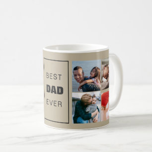 Beste vader ooit Aangepaste Foto Aangepaste Koffie Koffiemok