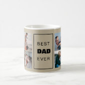 Beste vader ooit Aangepaste Foto Aangepaste Koffie Koffiemok (Center)