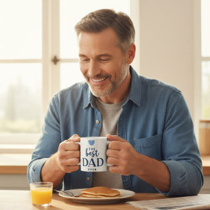 Beste vader ooit aangepaste foto koffiemok
