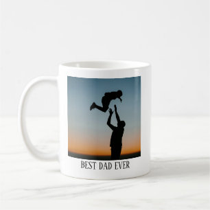 Beste vader ooit aangepaste foto koffiemok