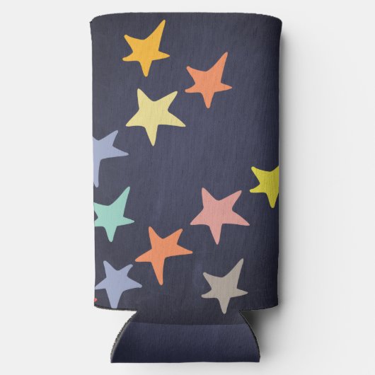 Beste vader ooit aangepaste foto Vaderdag modern Seltzer Blikjeskoeler (Achterkant)