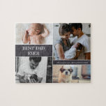 Beste vader ooit aangepaste fotocollage legpuzzel<br><div class="desc">Cherish Memories with "Best Dad Ever" Custom Photo Collage Family Jigsaw Puzzle 🧡 Celebrate the Best Dad Deze Vaderdag, cadeau de belichaming van gekoesterde herinneringen en liefde met een gepersonaliseerde "Best Dad Ever" foto collage puzzel. Op maat gemaakt met oprechte momenten, creëer een aandenken dat niet alleen een geschenk is,...</div>